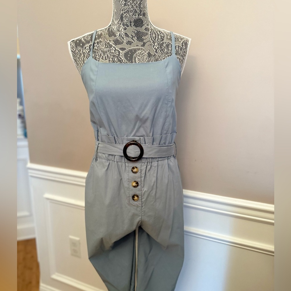 Blue Blush Women’s Large Blue Long Pant jumpsuit